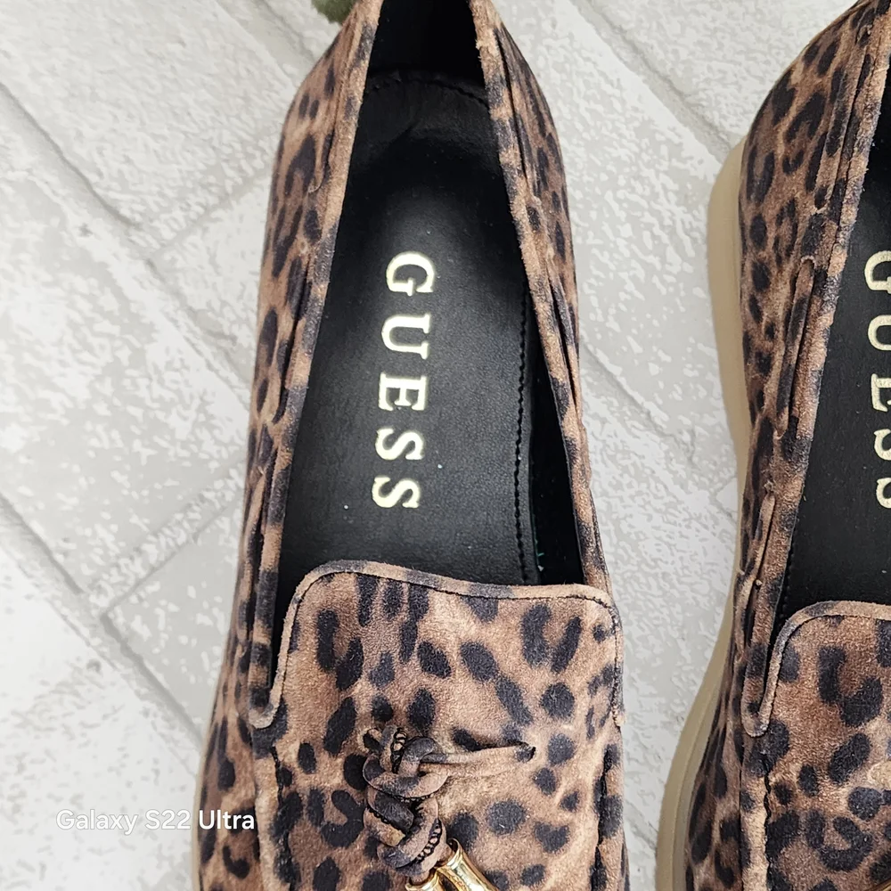 GUESS Leopard Print Women's Loafers